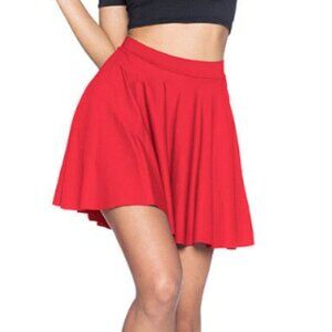 Blackmilk Red Skater Skirt ~ LIMITED Size Medium Runs Small
